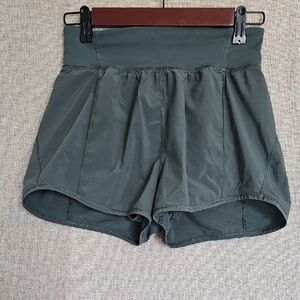 Lululemon Athletica Forest Green Athletic Shorts
